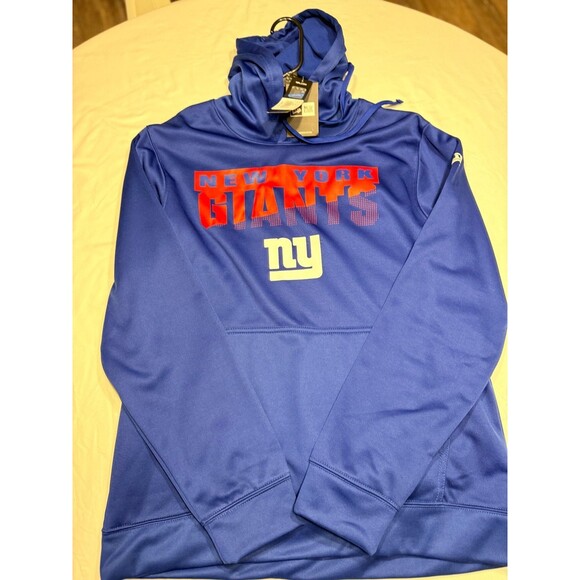 NWT New York Giants New Era Combine Authentic NFL Hoodie Size Mes's Large - Picture 1 of 4